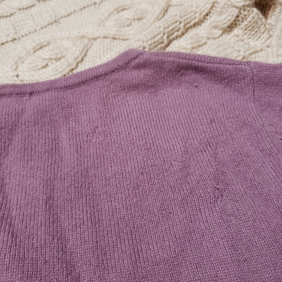 Vintage 90s 100% cashmere cardigan - Picture 6 of 6